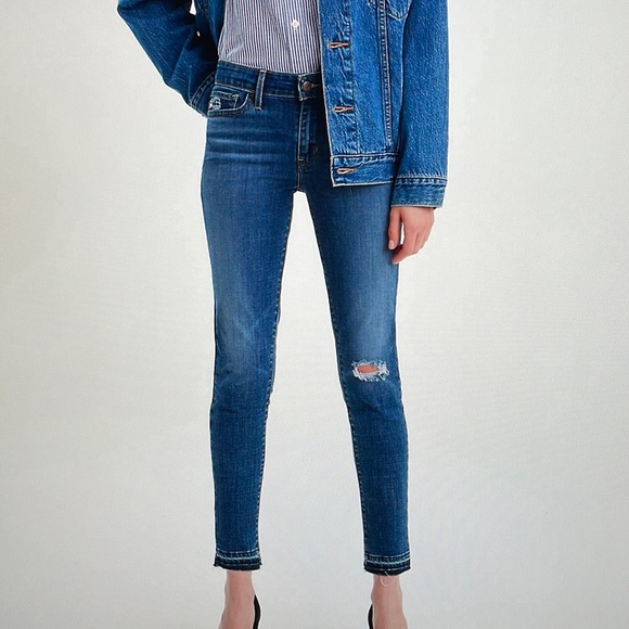 LEVIS 711 Skinny Ankle Jeans Women’s sz 27 - Picture 1 of 16